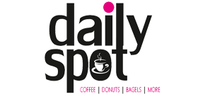 Daily Spot - The Land of Coffee - The land of Cronuts & Donuts!!! Tα Daily Spot είναι μοντέρνοι (mini) πολυχώροι που προσφέρουν εκλεκτά χαρμάνια καφέ espresso Unitalia σε συνδυασμό με γλυκούς πειρασμούς Donuts & Cronuts (croissant + donuts) που φτιάχνονται μπροστά στα μάτια του πελάτη, καθώς και αλμυρές απολαύσεις Bagels - ιδανικά για τα κυριακάτικα Brunch!!